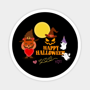 Happy Halloween T-shirt Magnet